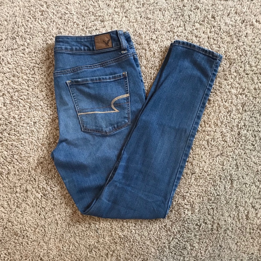 American Eagle Hi-Rise jeggings